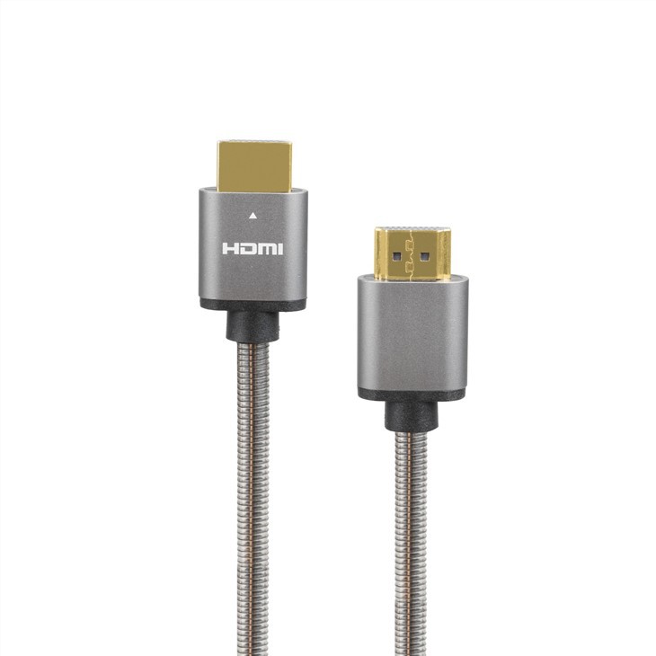 Stainless hlau HDMI rau HDMI 8K Cable