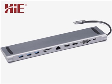 USB-C 11-hauv-1 Docking Station
